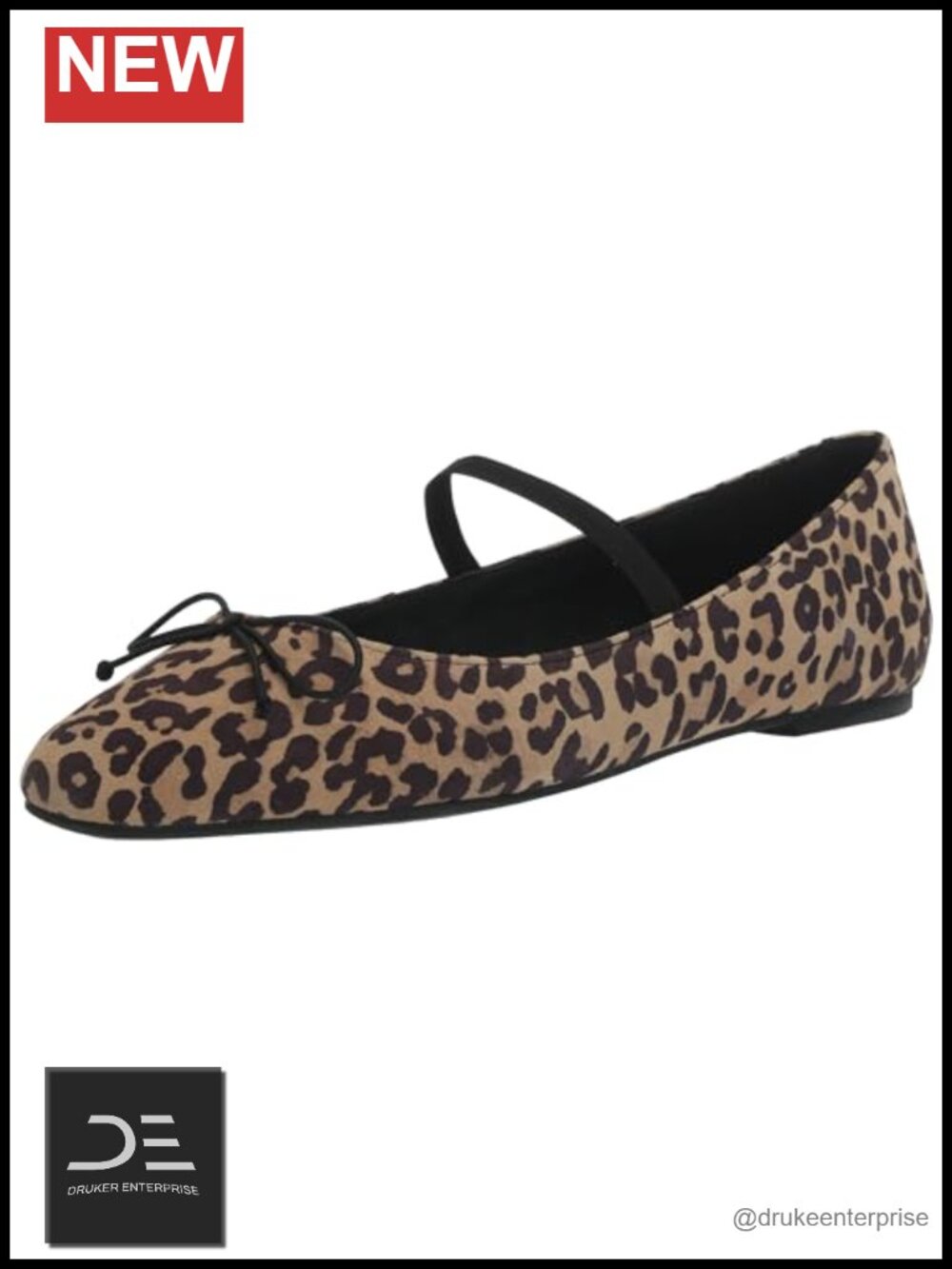 Suede Mary Jane Flats Comfort Insole Buckle